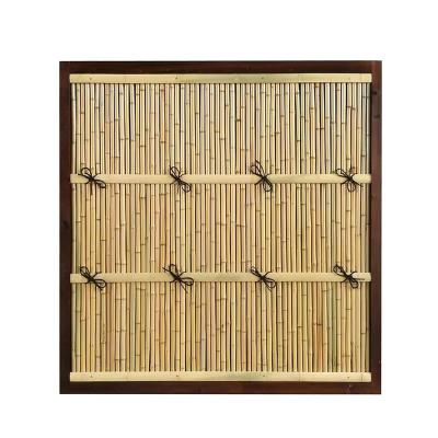 China Garden Fence bamboo panals panel garden metal outdoor panels plastic screening 6ft high fence for sale