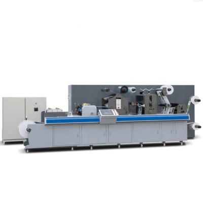 China HOT Rotary Auto Adhesive Label Sticker Label Die Cutting Machine With Cutting Machine for sale