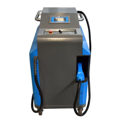 China Portable Stainless Steel 100W 200W Fiber Laser Rust Removal Surface Handheld Cleaning Machine for sale