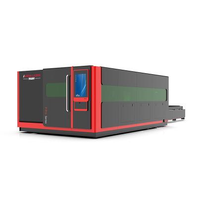 China Disen Water Cooled Fiber Laser Cutting Machine 4kw Covered CNC Sheet Metal Pipe Tube Fiber Laser Cutting Machine for sale