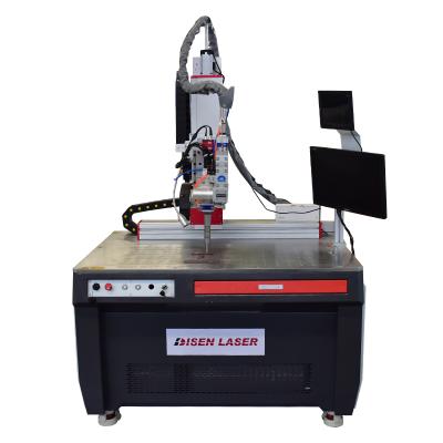 China Hotels New Disen Laser 500w Micro Spot Welding Jewelry Laser Spot Hand Laser Welding Machine New For Machining for sale