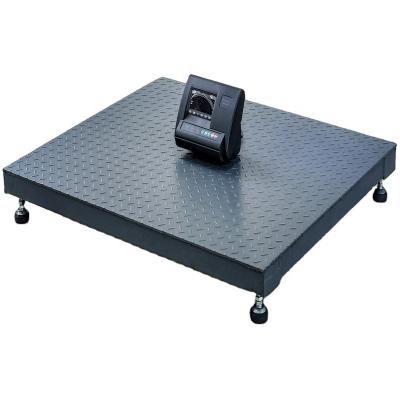 China Q235 Steel Floor Type Scales With Digital Indicator for sale