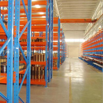 China Industrial Corrosion Protection Warehouse Steel Racking Selective Heavy Duty Pallet Rack System for sale