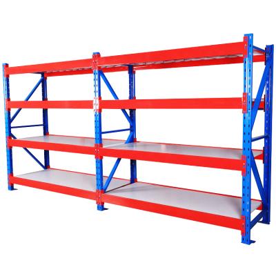 China Corrosion Protection Industrial Warehouse Storage Shelf Racking Shelves Stacking Racks Longspan Shelving Rack for sale