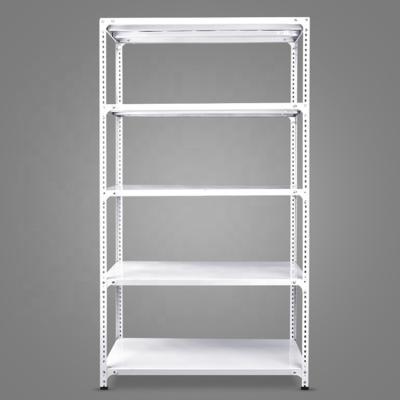 China Viable Warehouse Shelf Light Duty Slotted Angle Rack Folding Storage Rack For Sale for sale