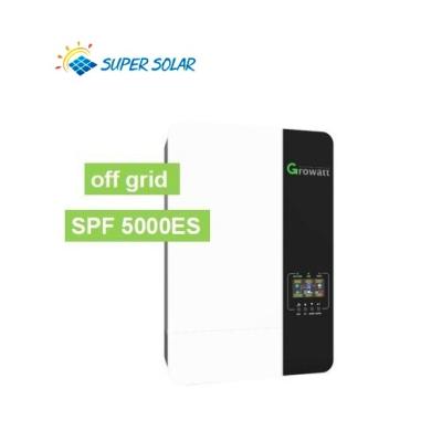 China Supersolar HOT SALE Growatt SPF 5000ES Off Grid Inverter For Home Use In Lebanon With WiFi 485*330*135MM for sale