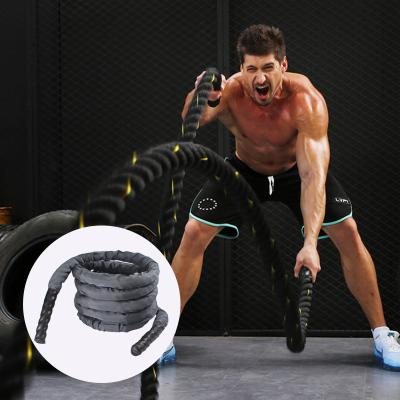 China Non-slip Custom Fitness Workout Strength Training Power Battle Heavy Rope for sale