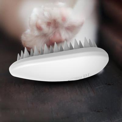 China Sustainable Quality Pet Comb Massage Sweep Soft Silicone Dogs Cats Shedding Hair Grooming Cmob Dog Tool Pet Cleaning Supplies for sale