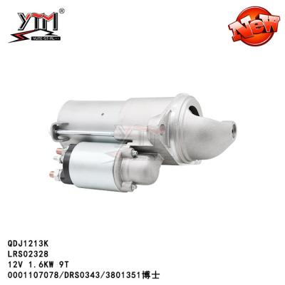 Cina Motorino di avviamento di QDJ1213K LRS02328 Toyota Yaris 12V 1.6KW 9T 0001107078 DRS0343 3801351 in vendita