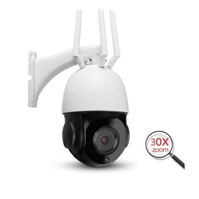 China Human Motion Tracking 5MP 30X Zoom Optical Wifi AI Human Motion Detection Smart Net With POE IP Camera for sale