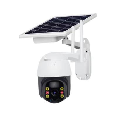 China Camhi 2MP PIR Human Body Infrared Sensor Outdoor NIGHT VISION PTZ Alert Smart Solar Power Camera 3G 4G GSM Camera 3G 4G CCTV Camera for sale