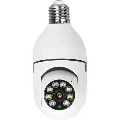 China NIGHT VISION New Design SD Card Security Camera Panoramic Hidden Wireless Bulbs That Can Light Up for sale