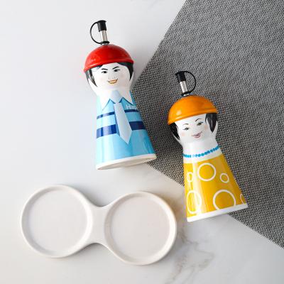 China Wholesale Home Viable Ceramic Custom Porcelain Pattern Japanese Style Kitchen Tableware Dressing Condiment Set Modern Sets With Chassis for sale