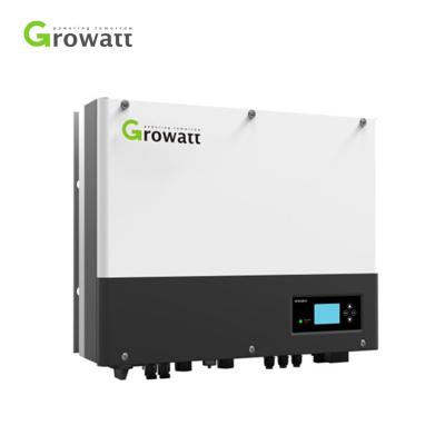 China Home Solar Power System Growatt Hybrid Solar Inverter 10kw 230v 400v Max Energy 13000w Dual MPPT Solar Hybrid Inverter for sale