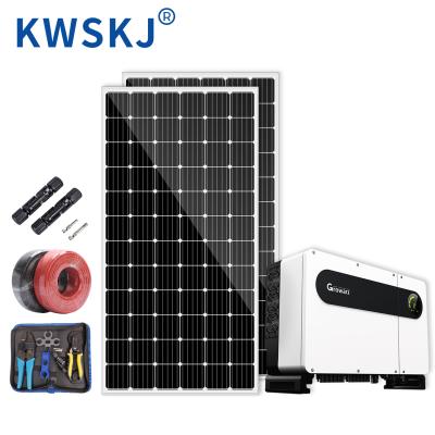 China Thailand AC 80kw 80000w solar dc home solar system complete on grid home solar power system for sale