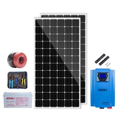 China 24v 48v Inverter 24v 48v Solar System Batteries Home Solar Home Solar System Price for sale