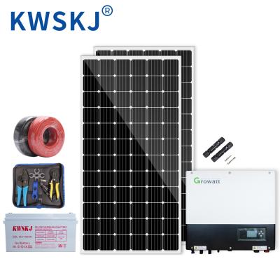 China Home Products 3000w 4000w 5000w Complete Hybrid Solar System Solar Panel Kit Solar System Price for sale