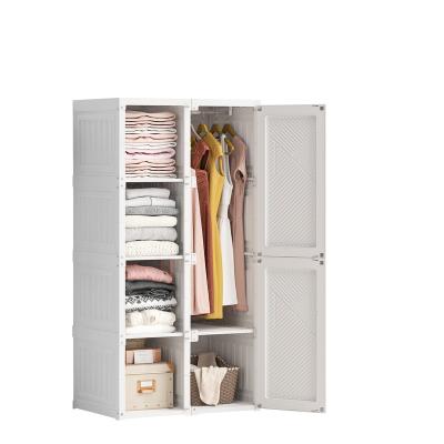 China 2021 Hot Sale Modern Odorless Wardrobe Organizer Amazon Colorless Dirt-resistant and Detachable Wardrobes Viable for sale