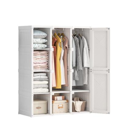 China Adjustable (height) now sell plastic furniture manufacturers storage foldable wardrobe for sale