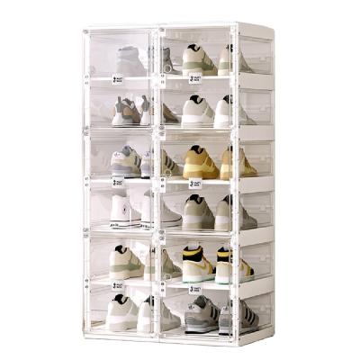 China ANTBOX High Quality Cheap European Plastic Fold Storage Cabinet For Baby Clothes Baby Cabinet Stacking Cube for sale