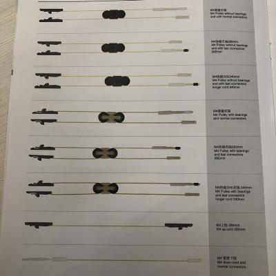 China M5 loom pulley with normal bearings and connectors for sale