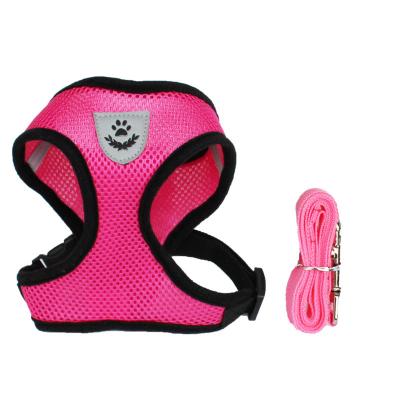 China Wholesale SPARE Dropshipping High Quality Adjustable Thoughtful Fashion Dog Cat Pet Harness and Leash Supply Agent for sale