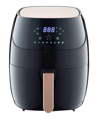 China Wholesale 5 L New High Power Household Multi Function Round Shape Digital Control Oil Less Air Fryer for sale