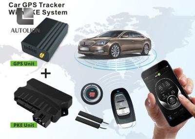 China Passive Keyless Entry PKE Push Button Engine Start / Stop Button Systems With GPS for sale