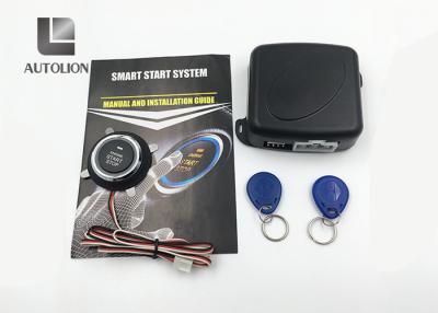 China Empuje el sistema del Keyless Entry del arrancador de la ignición de la cerradura del motor del motor de coche de la tecla de partida RFID en venta