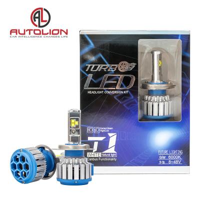 China Auto part T1 Cree chip 40w 4000 lm universal bright 880 led headlight for sale