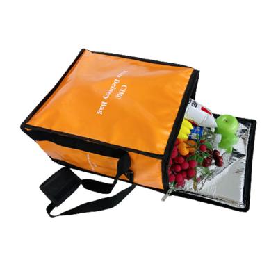 China Oilproof Waterproof Factory Price Insulated Lunch Food Delivery Bag Cooler Bag for sale