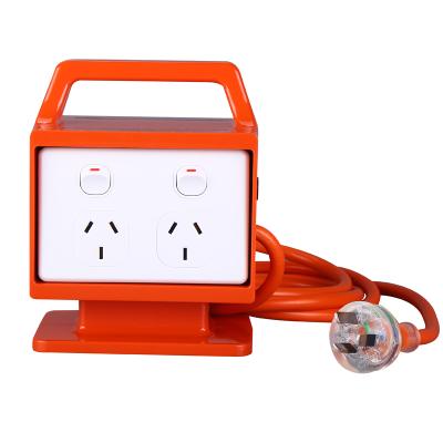 China Residential / General Purpose YOU Australia Standard Orange Portable Socket for sale