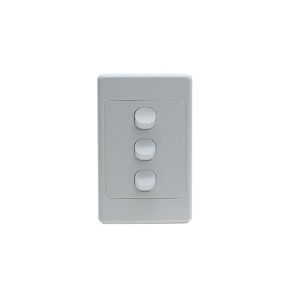 China Home YOU Switch Vertical Price 3 Gang Cheap Electrical Wall Switch for sale