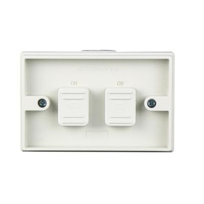 China Stylish Design YOU Australia Waterproof Electrical Switches WSW2 IP53 Button Waterproof Light Switch for sale