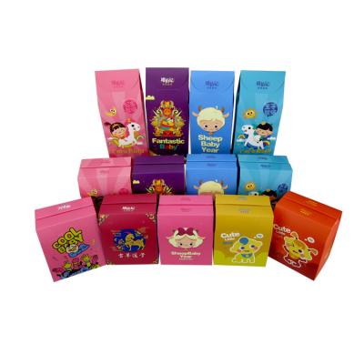 China Customized Disposable Logo Food Paper Cardboard Sweet Paper Box Packaging for sale