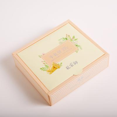 China Recyclable Mother's Day Cookies Paper Box For Christmas Gift Secret Cookies Package Paper Box for sale