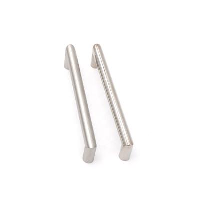 China Modern Classic Modern Stainless Steel Tube Door Handle Furniture Cabinet Hardware Cabinet Drawer Pull Handle for sale