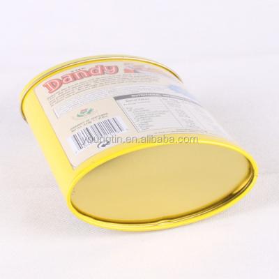 China Reused Oval Assorted Fondant Tin Box Made In China Materials for sale