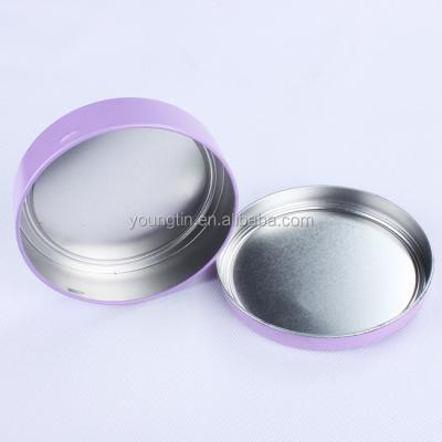 China Recycled Materials Customized Logo Cosmetic Makeup Products Tin Box for sale