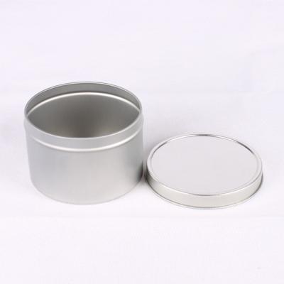 China Recycled Materials Customized Logo Empty Candle Gift Tin Box for sale