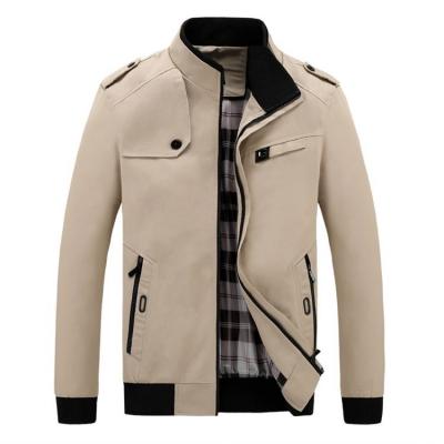 China 2021 Men's Casual Coat Anorak Stand Collar Jacket Men's Slim Baseball Jacket Anti-wrinkle Spring and Autumn Men's Bomber Jacket for sale