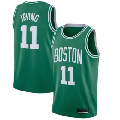 China 2022 Hot Sale High Quality Green Basketball Shirt Men Breathable Basketball Shirt for sale