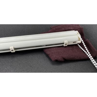 China Blackout Manual And Motorized Roman Blind Push Button Nylon Magic Curtain System for sale