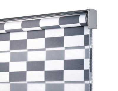 China Blackout Manual / Sunshade Zebra Motorized Roller Blind For Window for sale