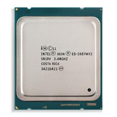 China Server Xeon CPU LGA2011 CPU New Server CPU E5-2687WV2 22NM 150W Eight Cores SR19V 3.40GHz CPU for sale