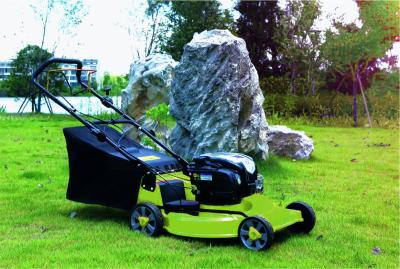 China 4-Stroke 21inch Best Price Self Propelled Cheap Gasoline Lawn Mower With Loncin Engine Grass Cutter Machine For India Supply for sale