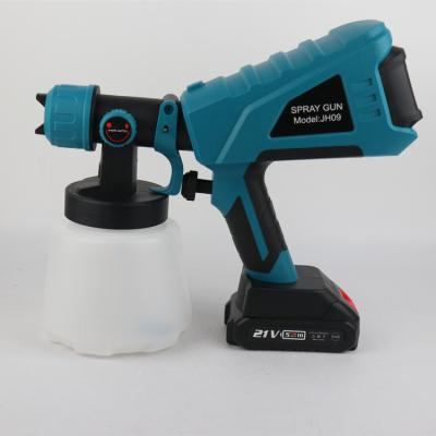 China Paint Spray Gun LANDTOP 20V Cordless Best Portable Li-ion Paint Spray Gun Machine for sale