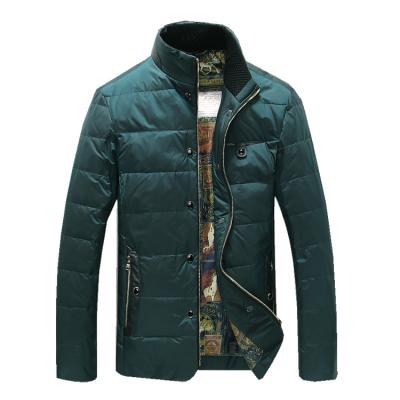 China Viable ultralight men plus size nylon down jacket, high quality nylon bomber jacket for sale