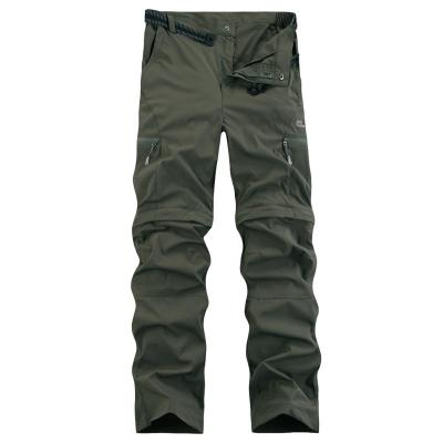 China Hot Sale Breathable Style Increasing Wear Pants Detachable Military Green Pants For Man Cloth Suitable Outdoor Sportswear Adult Clothing for sale