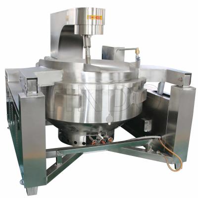 China Factory direct supply vegetable processing plant caramel making machine dough cooking mixer machine coated kettle mixing equipment for sale